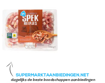 AH Gerookte magere spekreepjes aanbieding