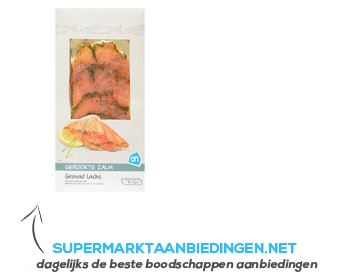 AH Gerookte zalm (Gravad Lachs) aanbieding