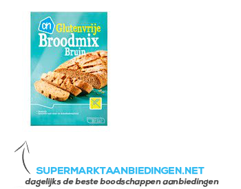 AH Glutenvrije broodmix bruin aanbieding