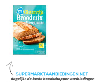 AH Glutenvrije broodmix meergranen aanbieding