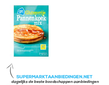 AH Glutenvrije pannenkoekenmix aanbieding