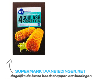 AH Goulash kroketten aanbieding