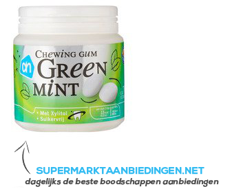 AH Green mint aanbieding