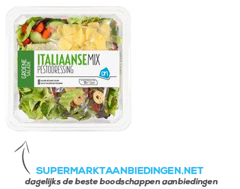 AH Groene salade Italiaanse mix aanbieding