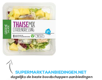 AH Groene salade Thaise mix aanbieding