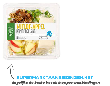 AH Groene salade witlof-appel aanbieding