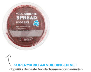 AH Groentespread rode biet aanbieding