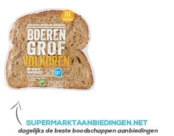 AH Grof volkorenbrood half aanbieding