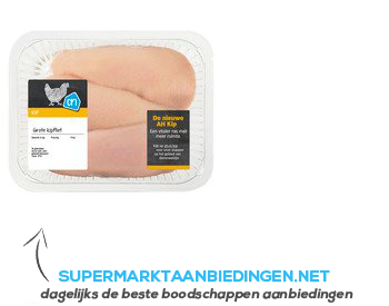 AH Grote kipfilet naturel aanbieding