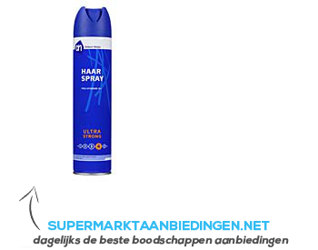 AH Hairspray ultra strong aanbieding