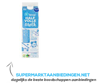 AH Halfvolle melk aanbieding