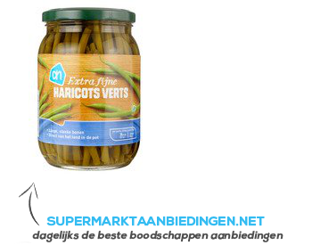 AH Haricots verts extra fijn aanbieding