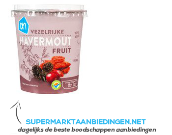 AH Havermout fruit aanbieding