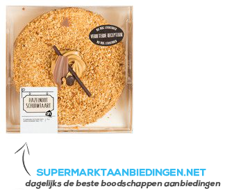 AH Hazelnootschuimtaart aanbieding