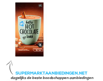 AH Hot chocolate aanbieding