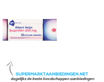 AH Ibuprofen 200 mg aanbieding