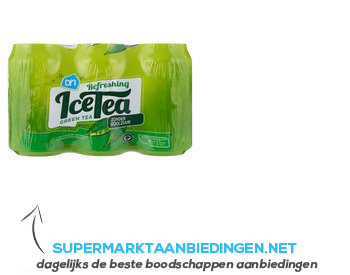 AH Ice tea green tea aanbieding