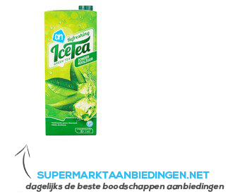 AH Icetea green tea aanbieding