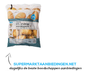 AH Iets kruimige aardappelen aanbieding