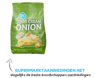 AH Intense sour cream onion chips aanbieding