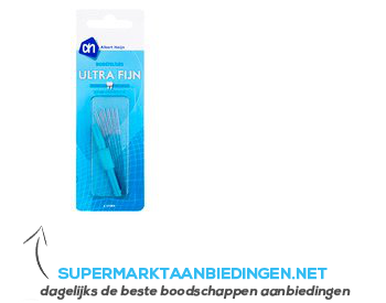 AH Interdentale borsteltjes 2,5 mm aanbieding