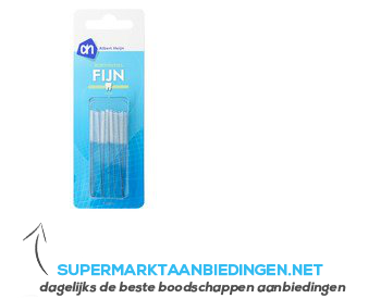 AH Interdentale borsteltjes 5 mm aanbieding