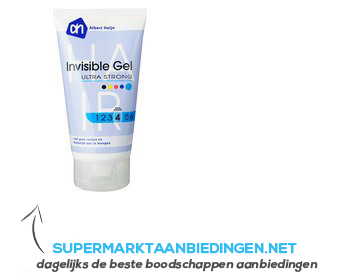 AH Invisible gel aanbieding