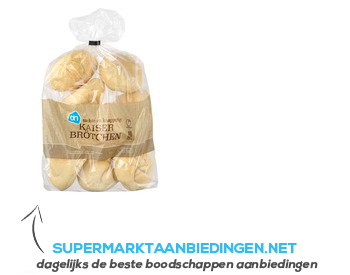 AH Kaiserbroodjes aanbieding