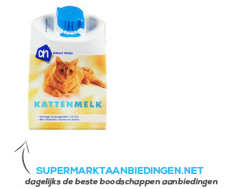 AH Kattenmelk aanbieding