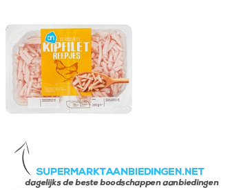 AH Kipreepjes gerookt aanbieding