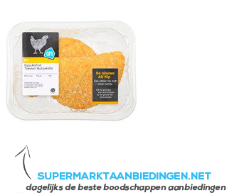 AH Kipschnitzel tomaat-mozzarella aanbieding