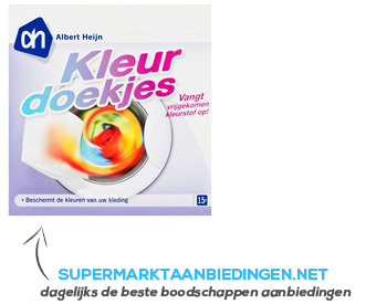 AH Kleurdoekjes aanbieding