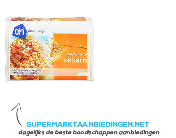 AH Knäckebrod sesam aanbieding