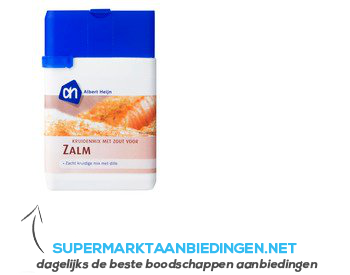 AH Kruidenmix zalm aanbieding