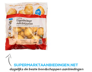 AH Kruimige aardappelen aanbieding