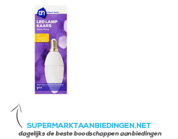 AH Led kaars 250l 4wkf aanbieding