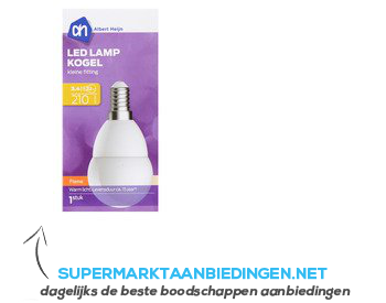 AH Ledkogel 3,4W kleine fitting aanbieding