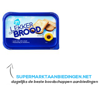 AH Lekker op brood met zonnebloemolie