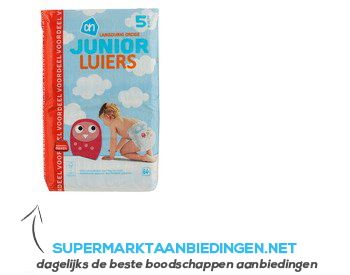 AH Luiers junior 5 voordeel aanbieding