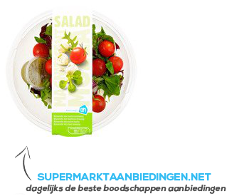 AH Lunchsalade mozarella aanbieding