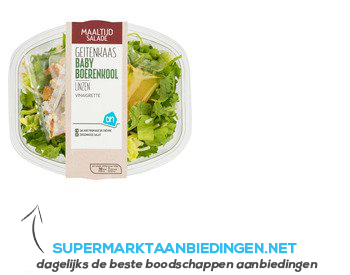 AH Maaltijdsalade baby boerenkool aanbieding