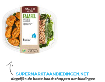 AH Maaltijdsalade falafel aanbieding