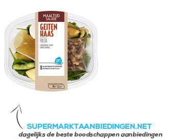 AH Maaltijdsalade geitenkaas aanbieding