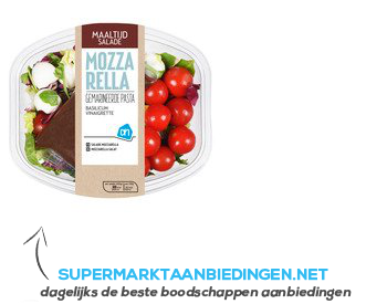 AH Maaltijdsalade mozzarella aanbieding