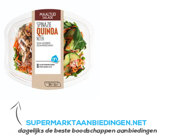 AH Maaltijdsalade quinoa-noten aanbieding