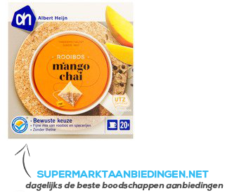 AH Mango-chai tea 1-kops aanbieding