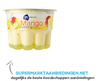 AH Mango pudding met limoensaus