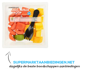 AH Mango/papaya/lime melange aanbieding