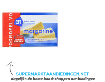 AH Margarine aanbieding