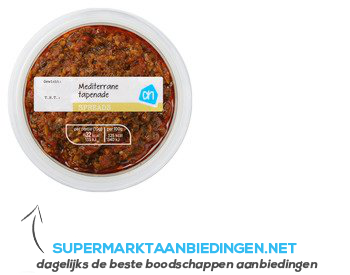 AH Mediterrane tapenade aanbieding